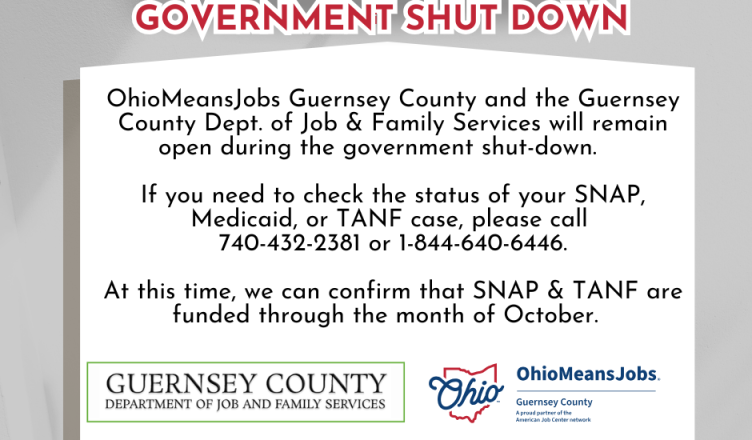 Government Shutdown Notice